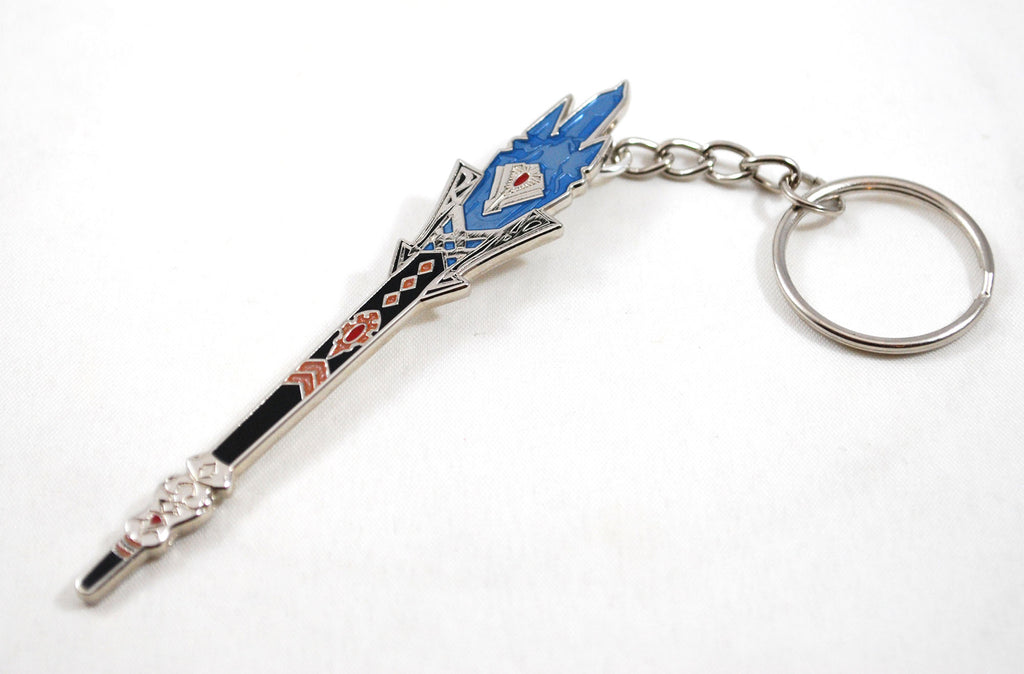 FFXIV G'Raha Tia's Scion Staff in Metal as Necklace Keychain or Pin