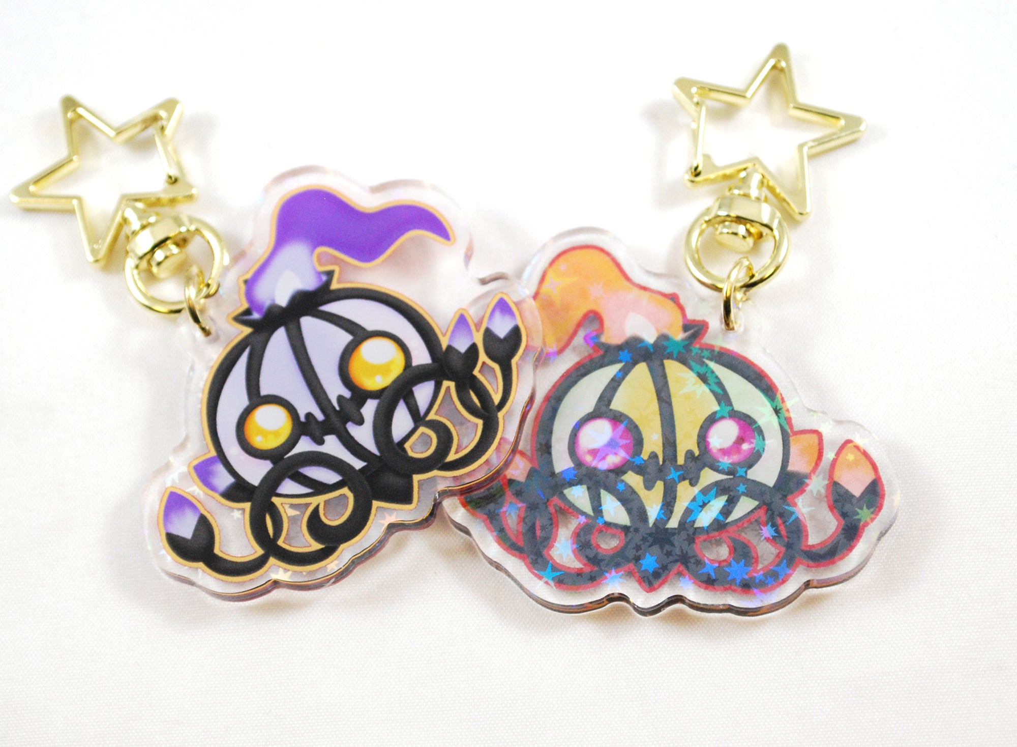 Chandelure Chibi Fanart Keychain – Clinkorz