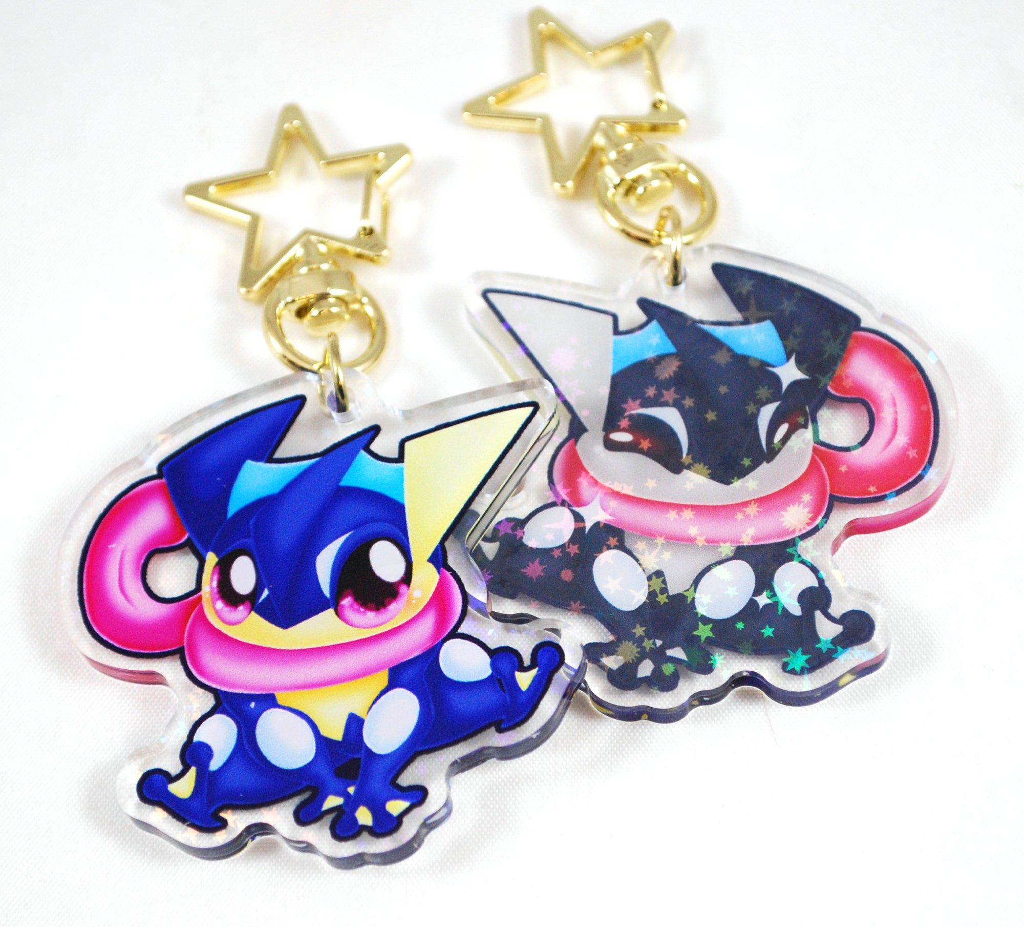 Greninja Chibi Fanart Keychain – Clinkorz