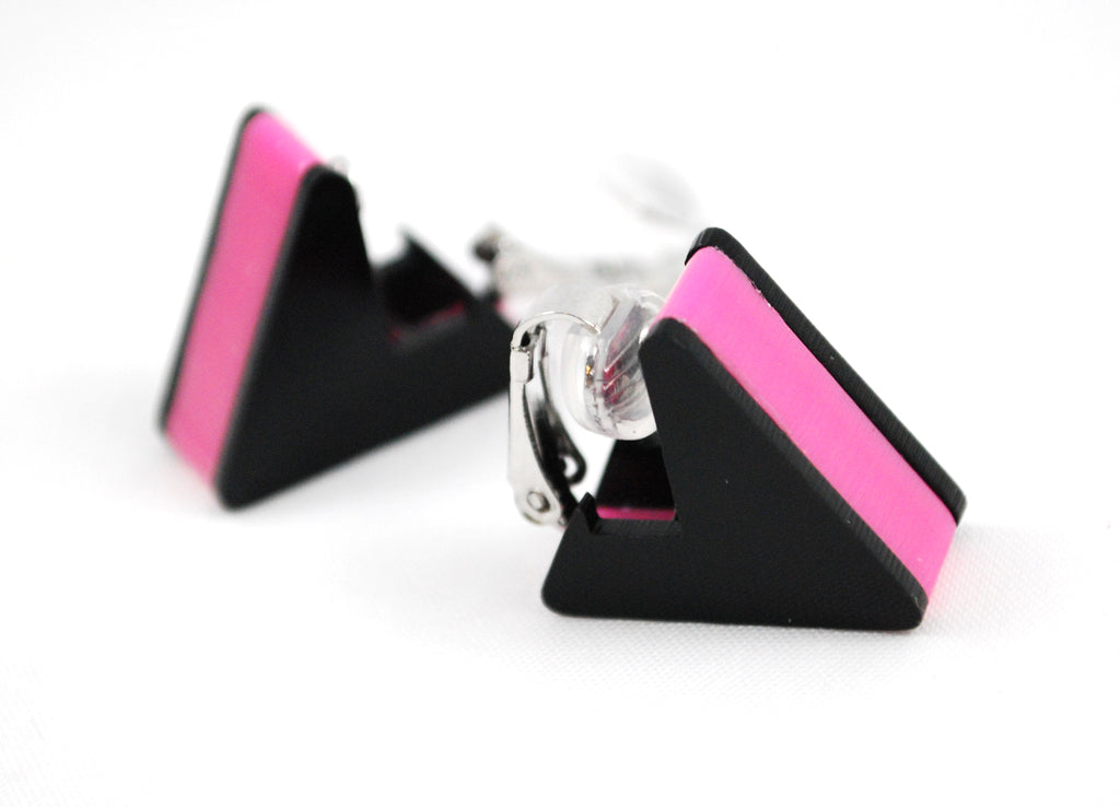 Lio Fotia Promare Earring Set in Acrylic Option of Clip-On or Post