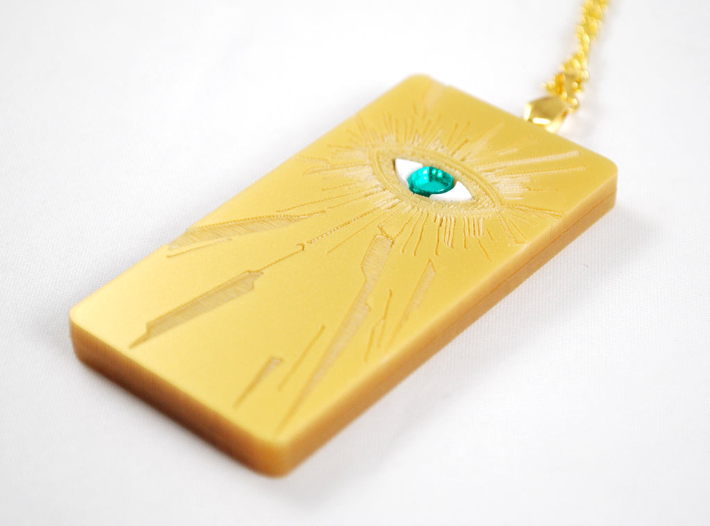 Xenogears Zohar Core in Acrylic as Necklace or Keychain