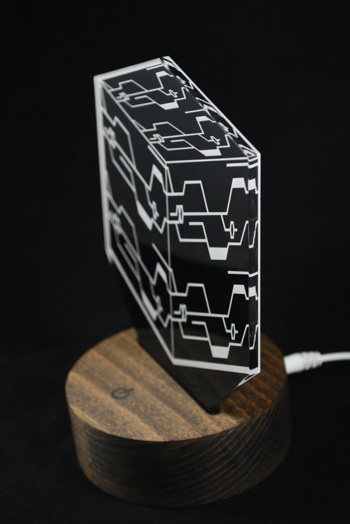 NieR:Automata Black Box Light Display with LED Base