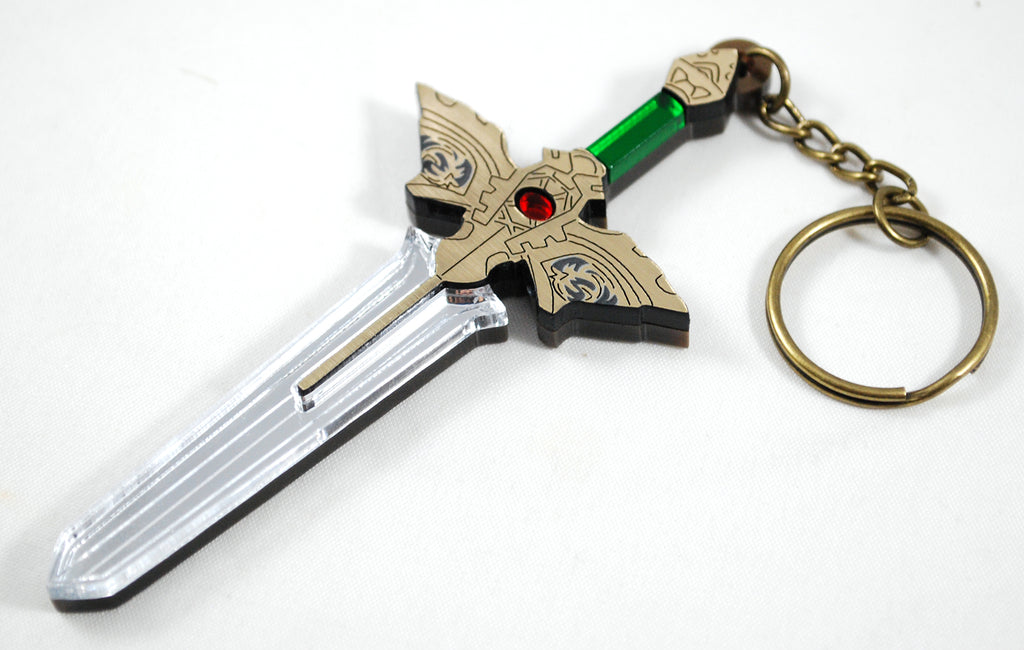 Fire Emblem Roy's Binding Blade Acrylic Necklace or Keychain 2021 Redesign