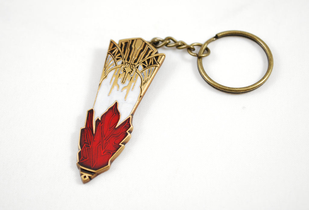FFXIV Soul Transfer Vessel in Metal as Necklace, Keychain, or Pin Back Charm