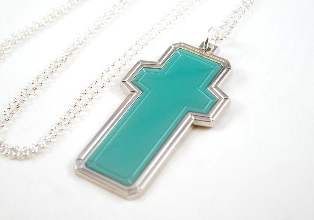 XC2 Pneuma Whole Core in Metal as Necklace or Keychain