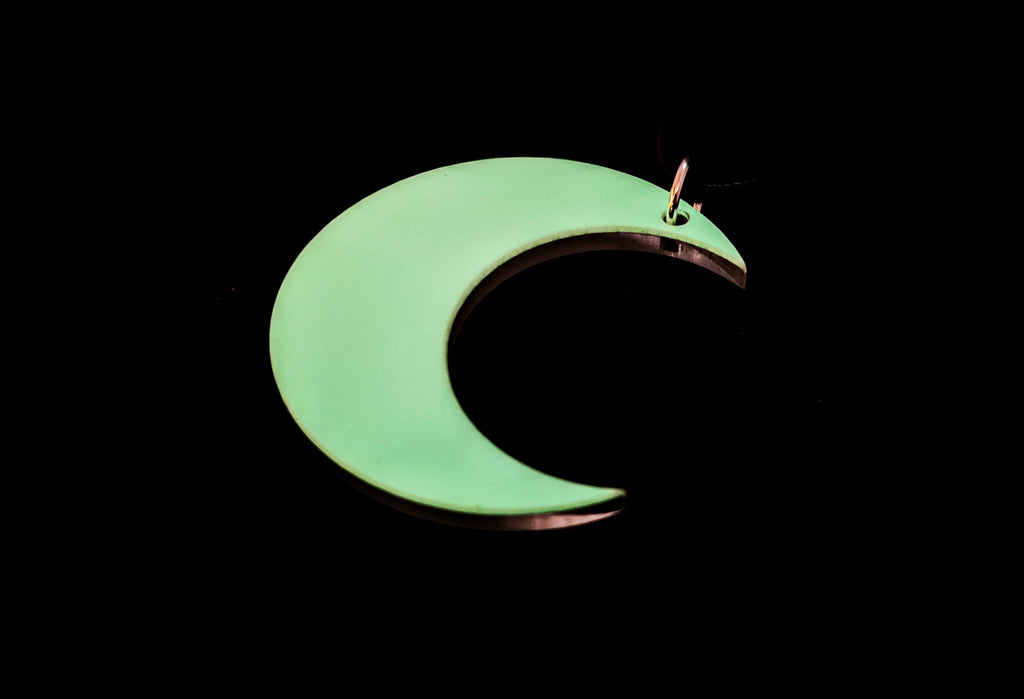 90s Glow Up Moon Necklace Halloween 2021 Collection