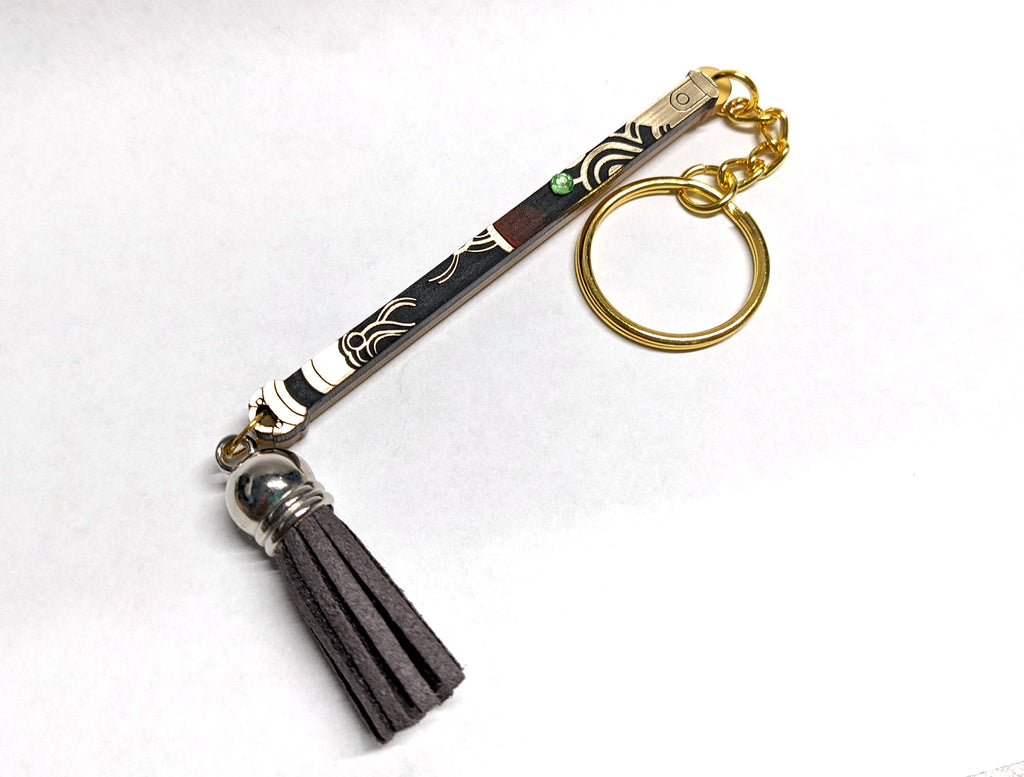 XBC3 Noah's Flute Acrylic Necklace or Keychain