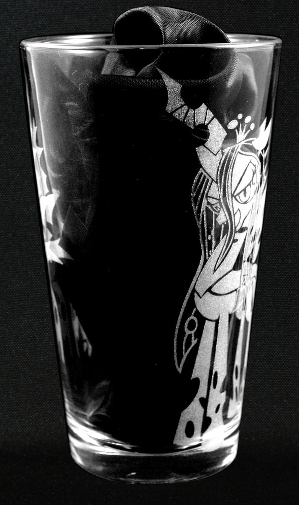 Queen Chrysalis Laser Engraved Pint Glass