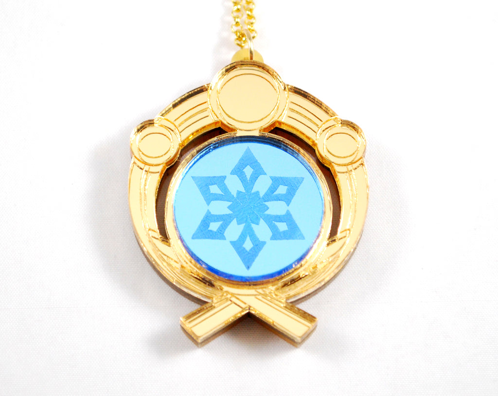 Inazuma Vision from Genshin Impact as Acrylic Necklace or Pin