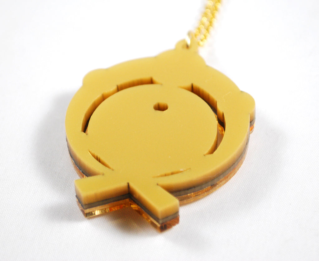Inazuma Vision from Genshin Impact as Acrylic Necklace or Pin