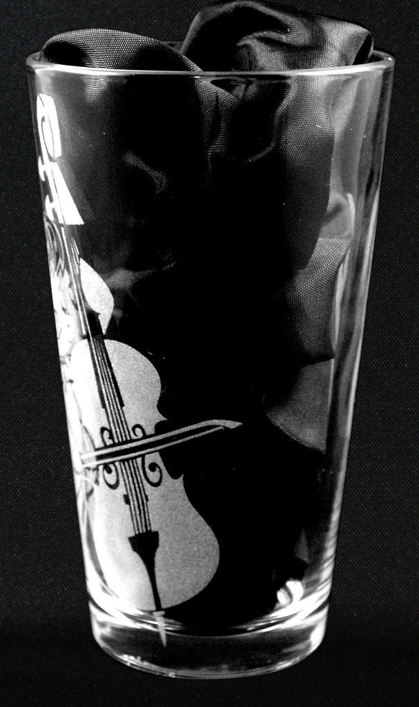 Octavia Laser Engraved Pint Glass