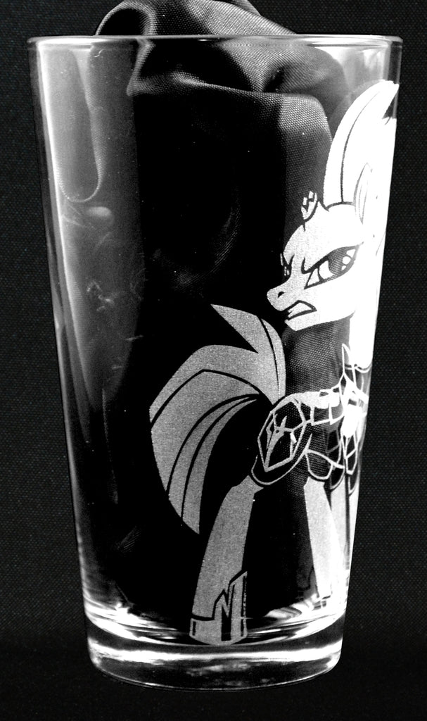 Tempest Shadow Laser Engraved Pint Glass