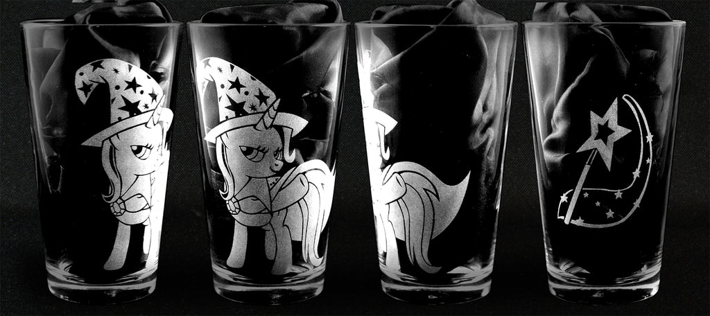 Trixie Laser Engraved Pint Glass