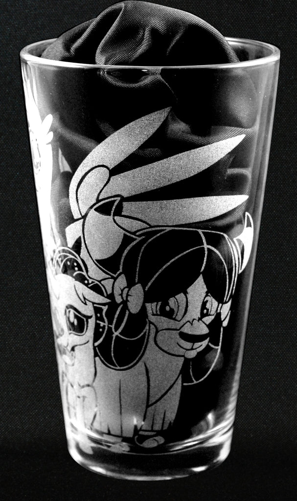 The Young Six Laser Engraved Pint Glass